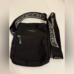 Anti Social Social Club "Get Weird" Shoulder Bag (Black)